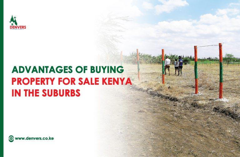 Advantages of Buying Property for Sale Kenya in The Suburbs