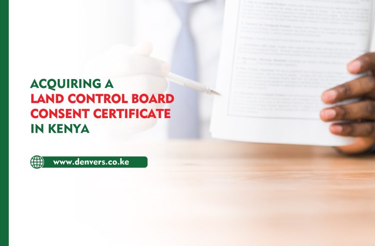Land Control Board Consent Certificate in Kenya