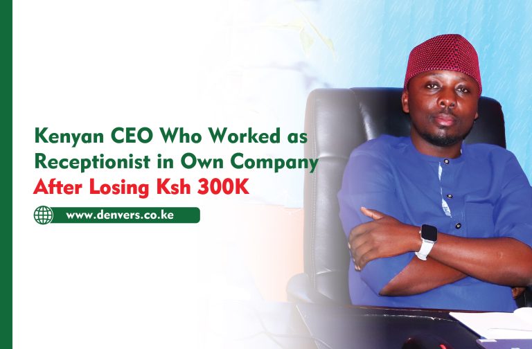 Kenyan CEO Who Worked as Receptionist in Own Company After Losing Ksh 300K